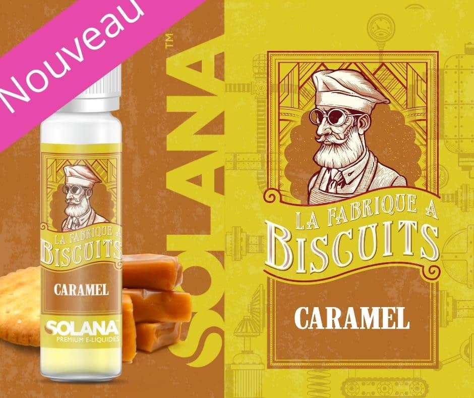 Caramel 50ML - La Fabrique à Biscuits