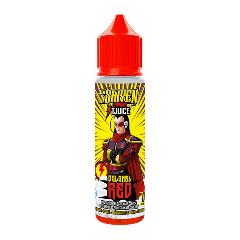 Colonel Red 50ML - Saiyen Vapors/Swoke X Tjuice