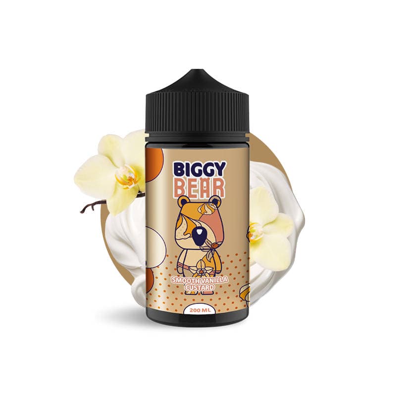 Smooth Vanilla Custard 200ML - Biggy Bear