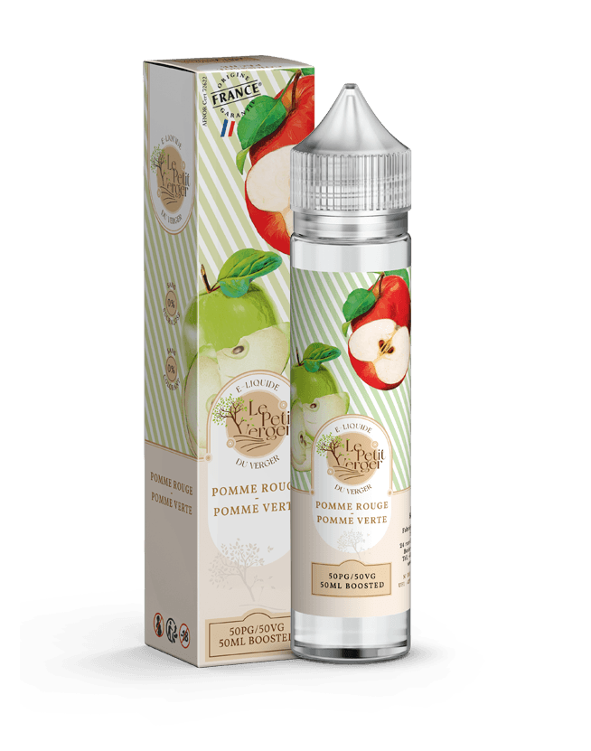 Pomme Rouge Pomme Verte 50ML - Le Petit Verger