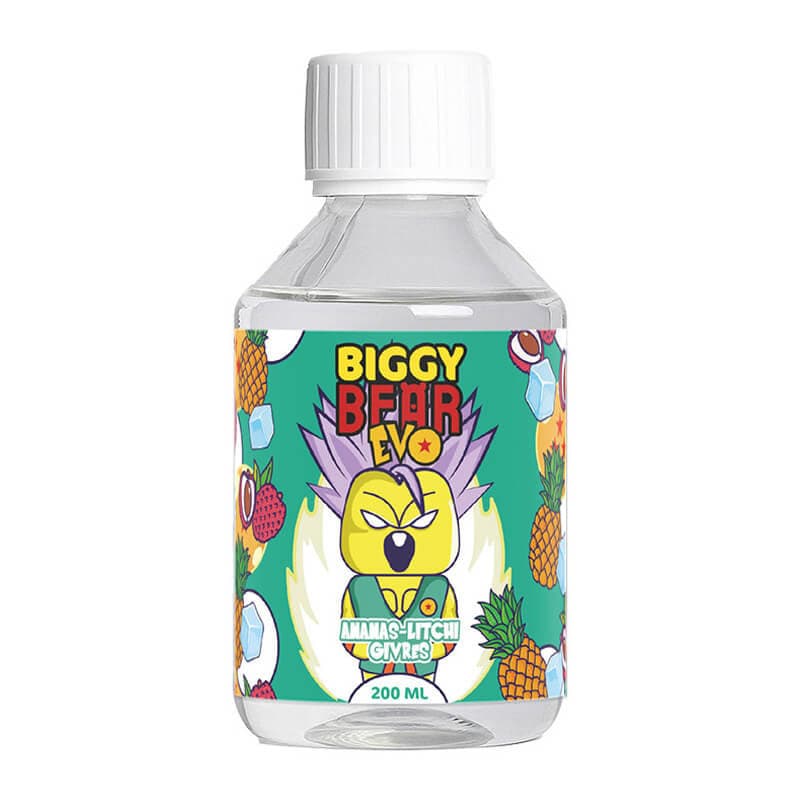 Ananas Litchi Givrés 200ML - Biggy Bear Evo