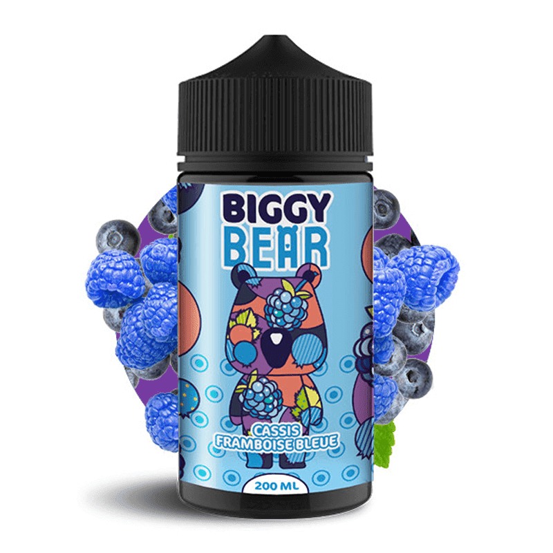 Cassis Framboise Bleue 200ML - Biggy Bear - image 2