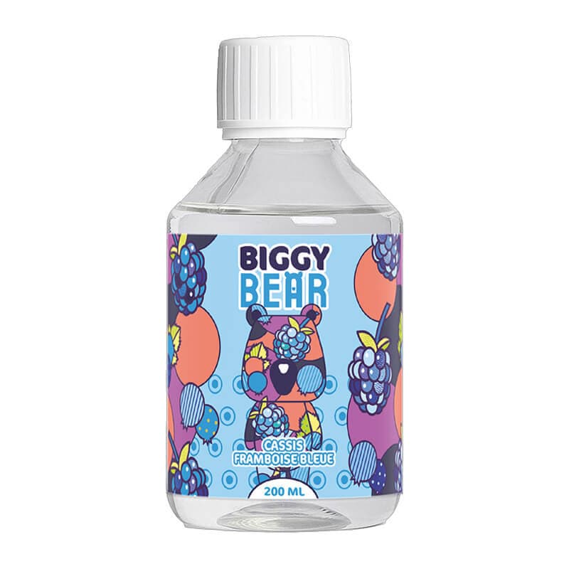 Cassis Framboise Bleue 200ML - Biggy Bear