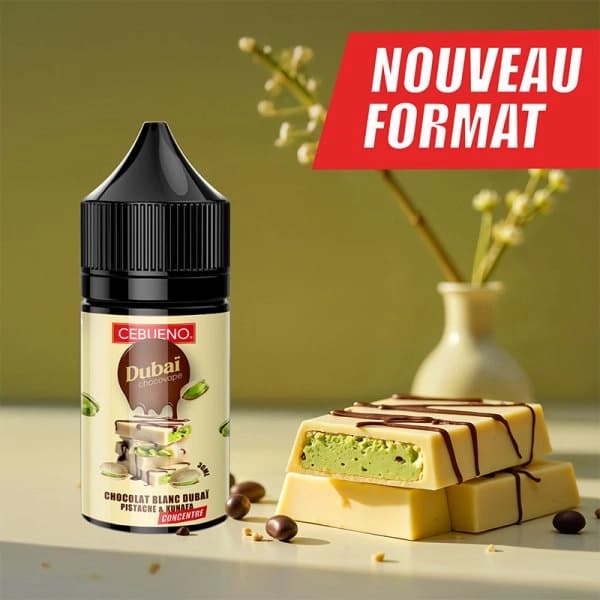 Concentré Dubai Chocovape White 30ML - Cebueno - GFC