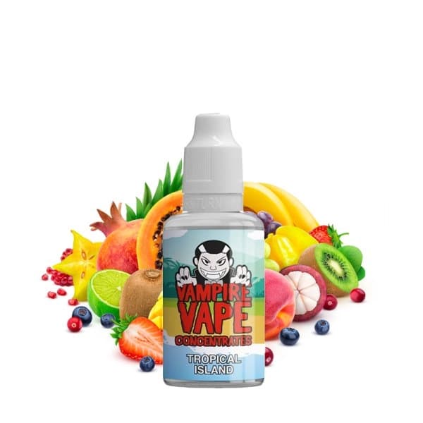 Concentré Tropical Island 30ML de Vampire Vape - GFC