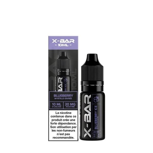 Blueberry Ice Nic Salt 10ml - X-Bar - image 3