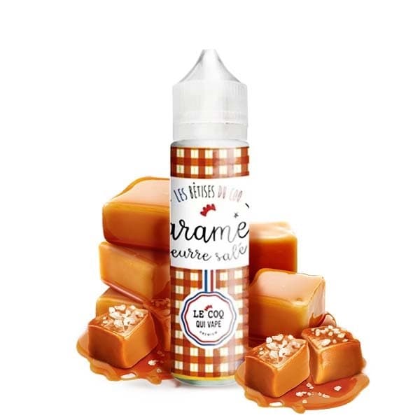 Caramel Beurre Salé 50ML - Le Coq qui vape - GFC