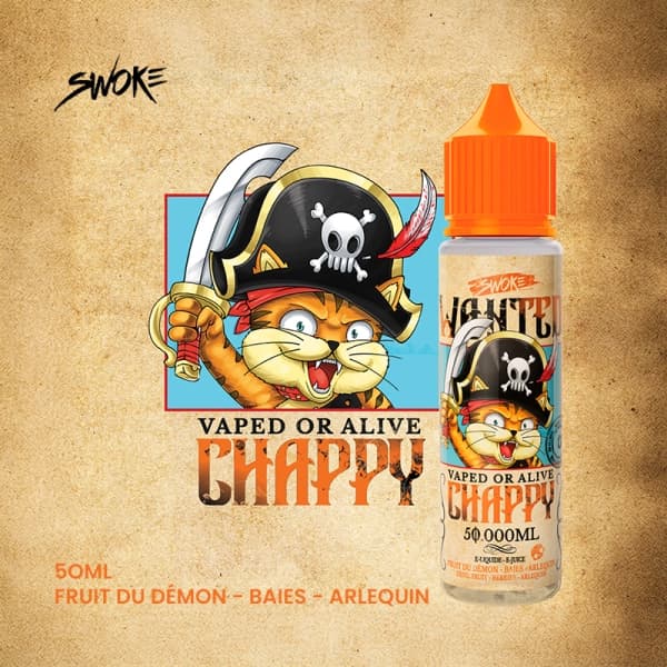 Chappy 50ML - Wanted/Swoke - GFC