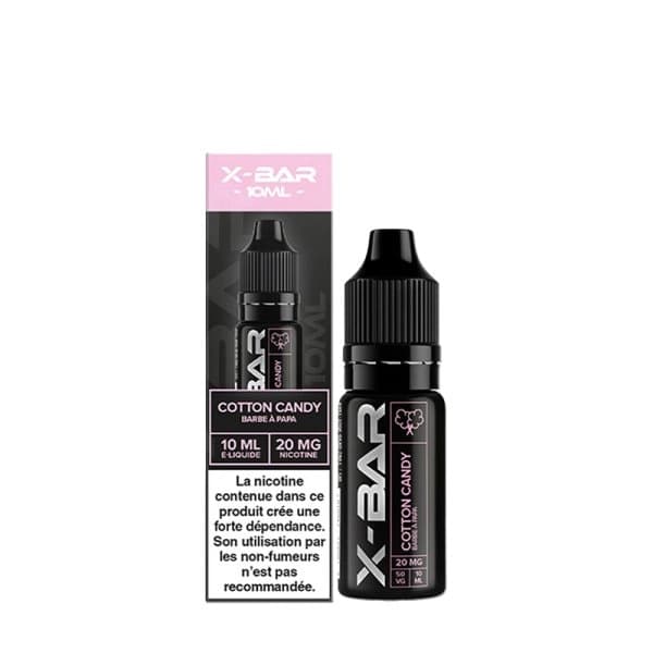Cotton Candy Nic Salt 10ml - X-Bar - image 3