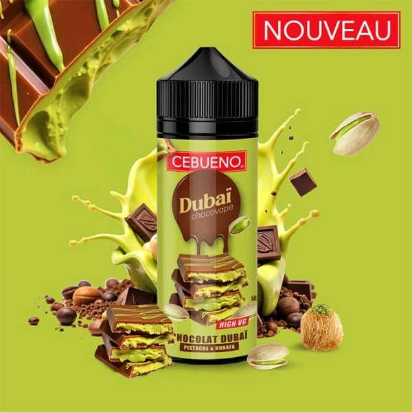 Dubai Chocovape White 100ML - Cebueno - GFC