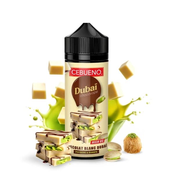 Dubai Chocovape White 100ML - Cebueno - GFC