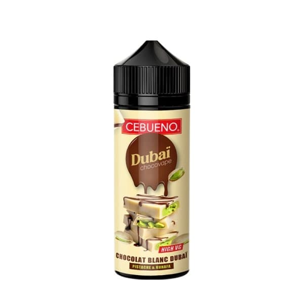 Dubai Chocovape White 100ML - Cebueno - GFC