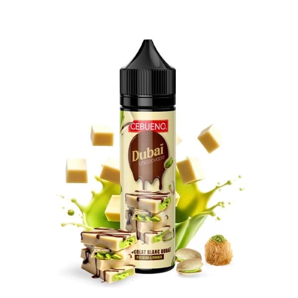 Dubai Chocovape White 50ML - Cebueno - GFC