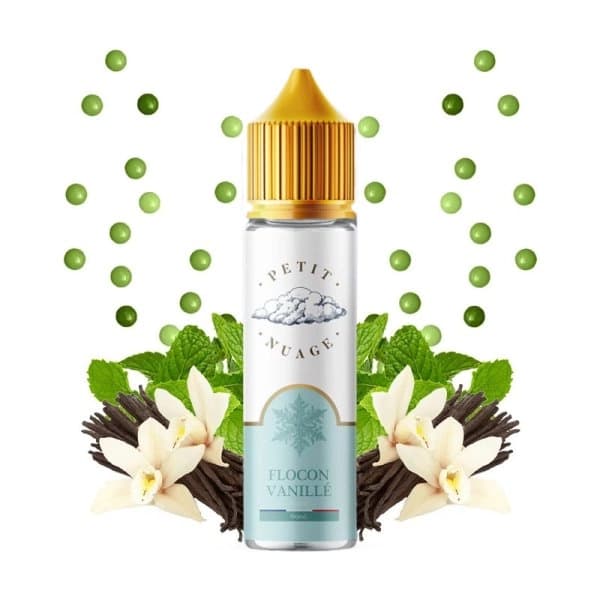 Flocon Vanillé 0mg 50ml - Petit Nuage