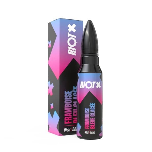 Framboise Bleue Glacée 0mg 50ml - Riot X by Riot - image 3