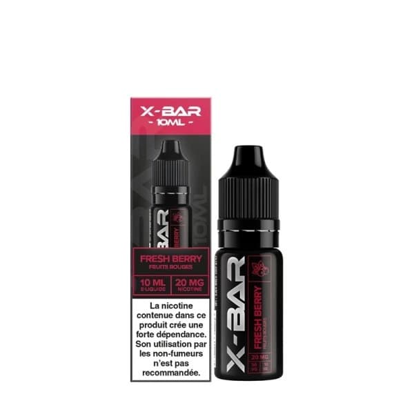 Fresh Berry Nic Salt 10ml - X-Bar - image 3