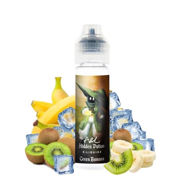 Green Banana 50ML - Hidden Potion/Aromes et Liquides - GFC