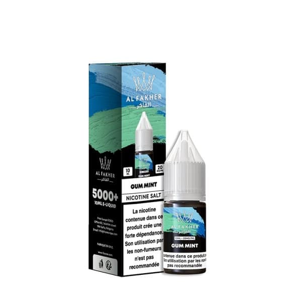 Gum Mint Nic Salt 20mg 10ml - Al Fakher - GFC
