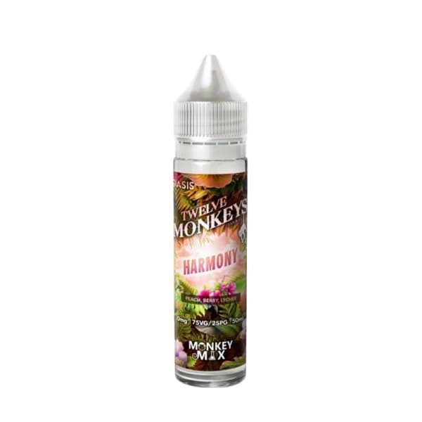 Harmony 0mg 50ml - Twelve Monkeys Oasis - image 2
