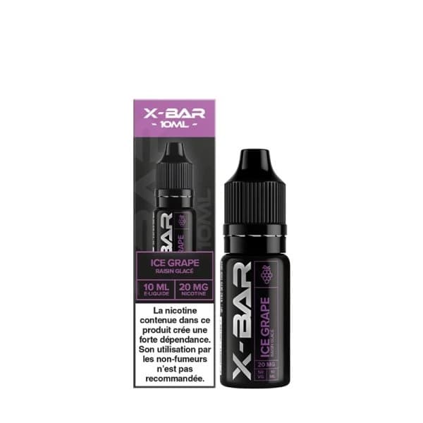 Ice Grape Nic Salt 10ml - X-Bar - image 3