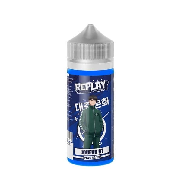 Joueur 01 0mg 100ml - Replay by Liquidarom - image 2
