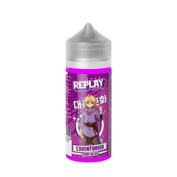 L’Aventurier 0mg 100ml - Replay by Liquidarom - image 2