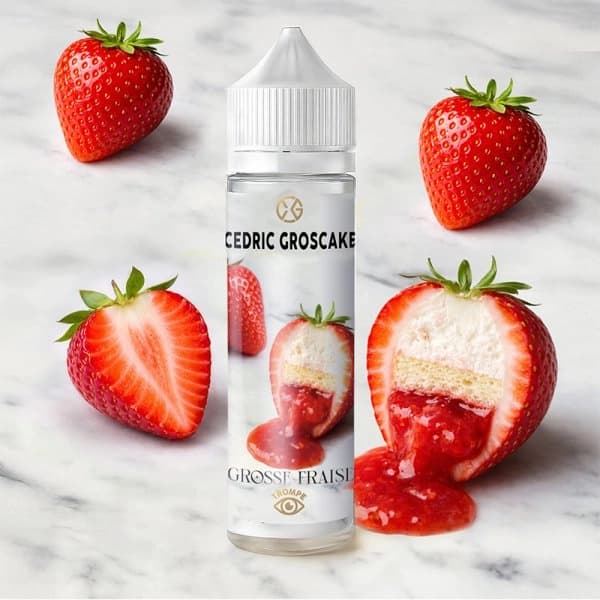 La Grosse Fraise 0mg 50ml - Cedric Groscake - image 2