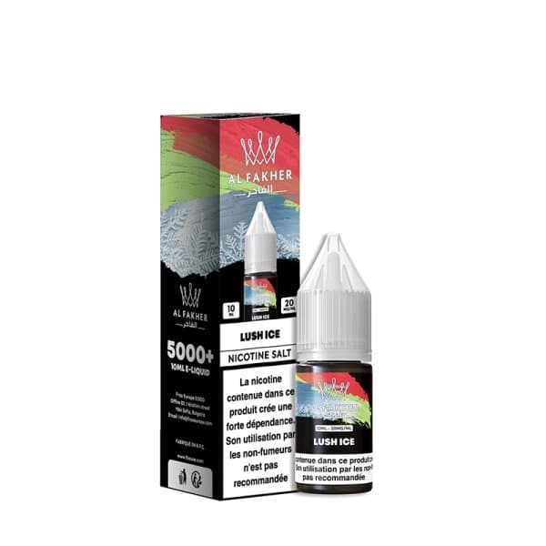 Lush Ice Nic Salt 20mg 10ml - Al Fakher - GFC