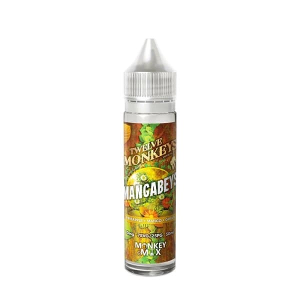 Mangabeys Monkey Mix 0mg 50ml - Twelve Monkeys - image 2