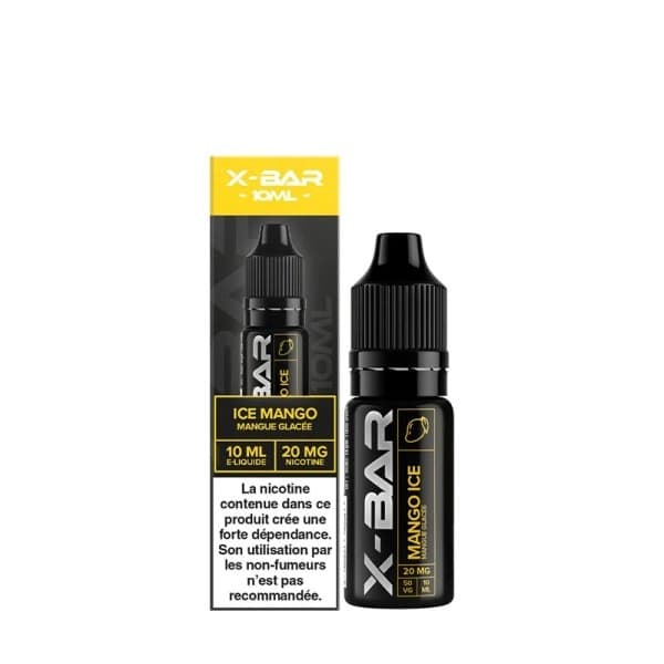 Mango Ice Nic Salt 10ml - X-Bar - image 3