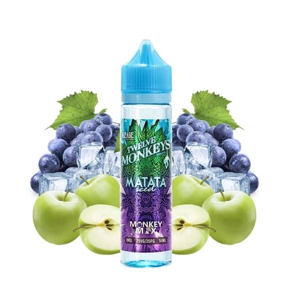 Matata Iced 0mg 50ml - Twelve Monkeys Ice Age