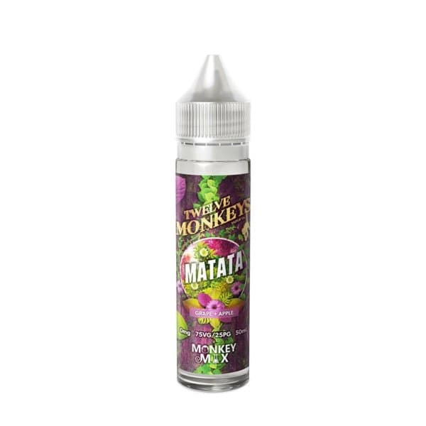 Matata Monkey Mix 0mg 50ml - Twelve Monkeys - image 2