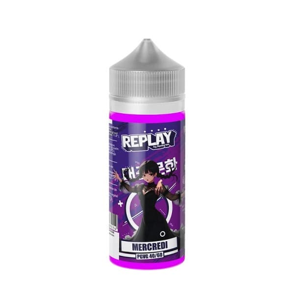 Mercredi 0mg 100ml - Replay by Liquidarom - image 2
