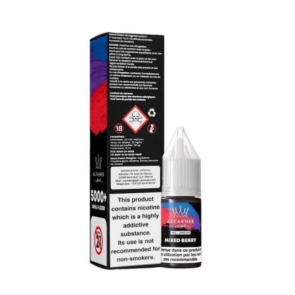 Mixed Berry Nic Salt 20mg 10ml - Al Fakher - GFC