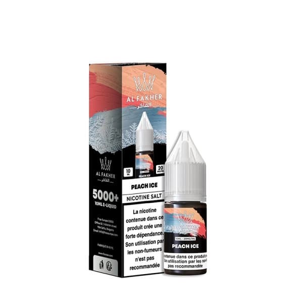 Peach Ice Nic Salt 20mg 10ml - Al Fakher - GFC