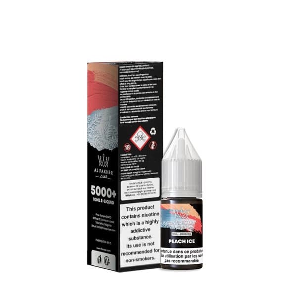 Peach Ice Nic Salt 20mg 10ml - Al Fakher - GFC