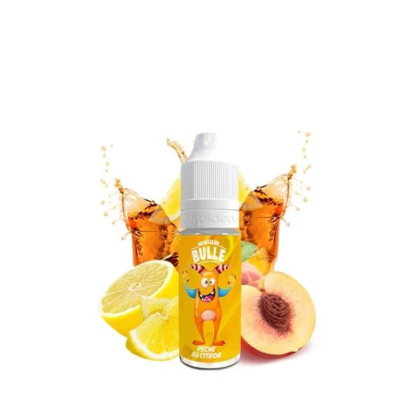 Pêche au Citron 10ML - Mr Bulle/Liquideo - GFC