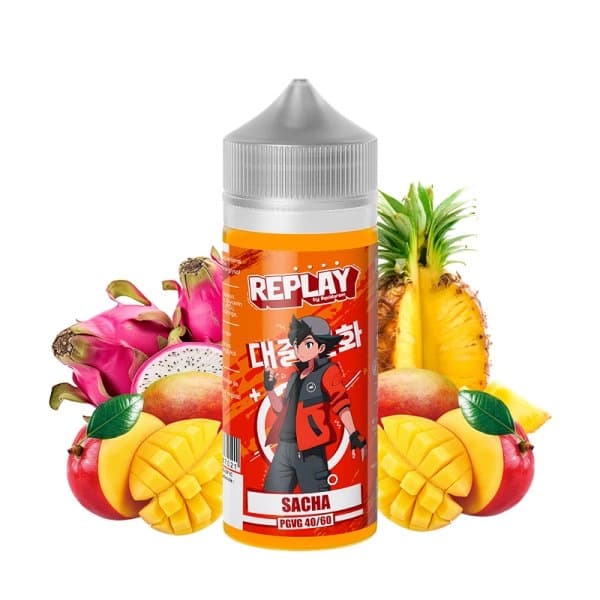 Sacha 0mg 100ml - Replay by Liquidarom