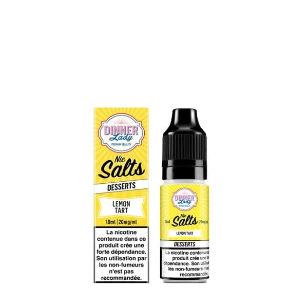 Sel de Nicotine Lemon Tart 10ml - Dinner Lady - image 3