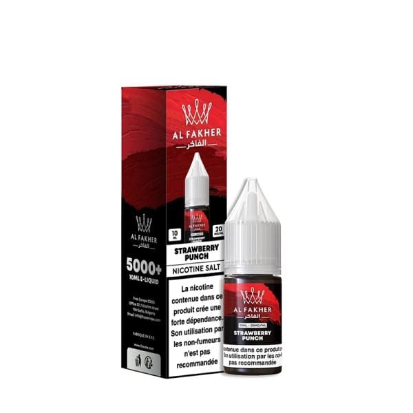 Strawberry Punch Nic Salt 20mg 10ml - Al Fakher - GFC