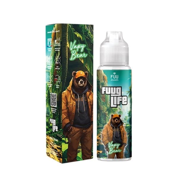 Vapy Bear V2 0mg 50ml - Fuug Life by Fuu - image 2