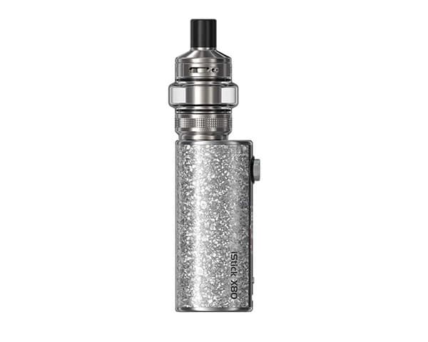 Full Kit iStick X80 - Eleaf|Acier/Silver