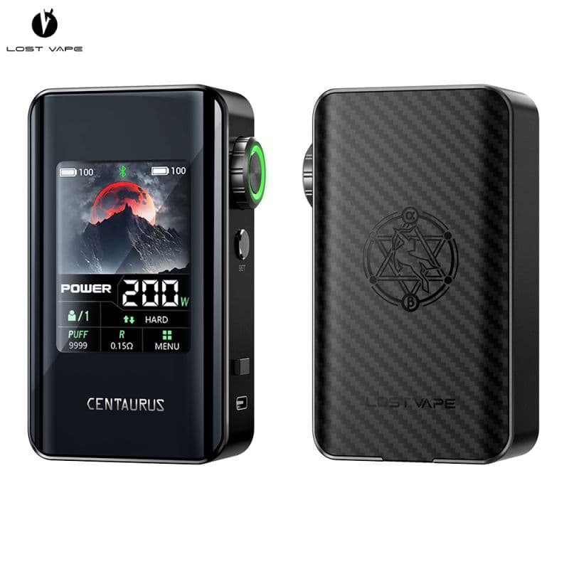 Box Centaurus BT200 - Lost Vape - image 2|Black Carbon