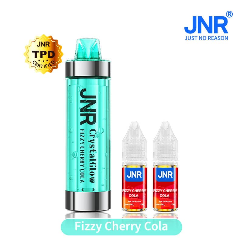 Crystal Glow 33000 Puffs 20mg - JNR - image 4|Fizzy Cherry Cola