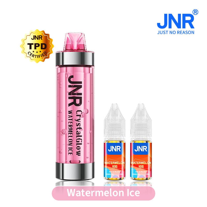 Crystal Glow 33000 Puffs 20mg - JNR - image 11|Watermelon Ice (Pastèque, frais)