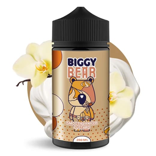 Smooth Vanilla Custard 200ml - Biggy Bear