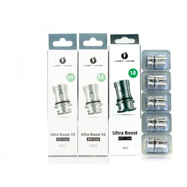 Resistance UB Ultra - Lost Vape (PACK 5)|M6/0.3ohm|M8/0.15ohm|MTL/1.0 ohm