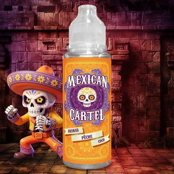 Ananas Pêche Coco 100ML - Mexican Cartel|00mg/100ML