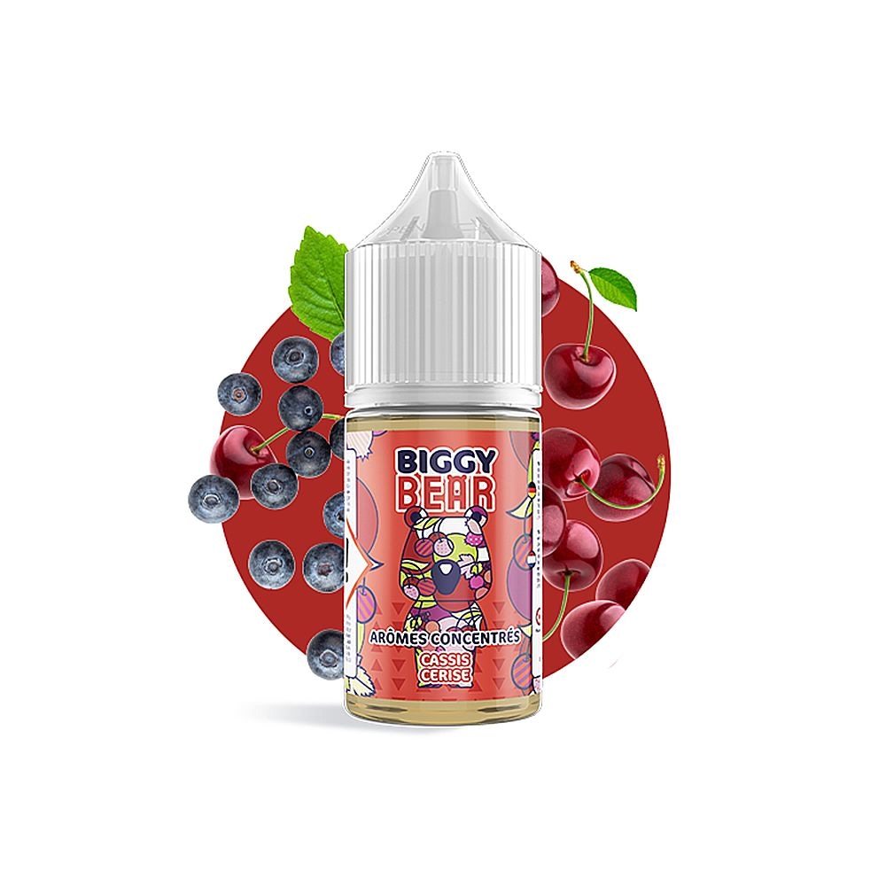 Concentré Cassis Cerise 30ML - Biggy Bear