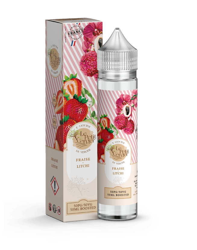 Fraise Litchi 50ML - Le Petit Verger